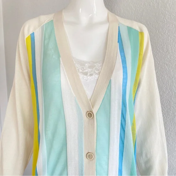 Diane von Furstenberg paneled cardigan - Picture 5 of 9